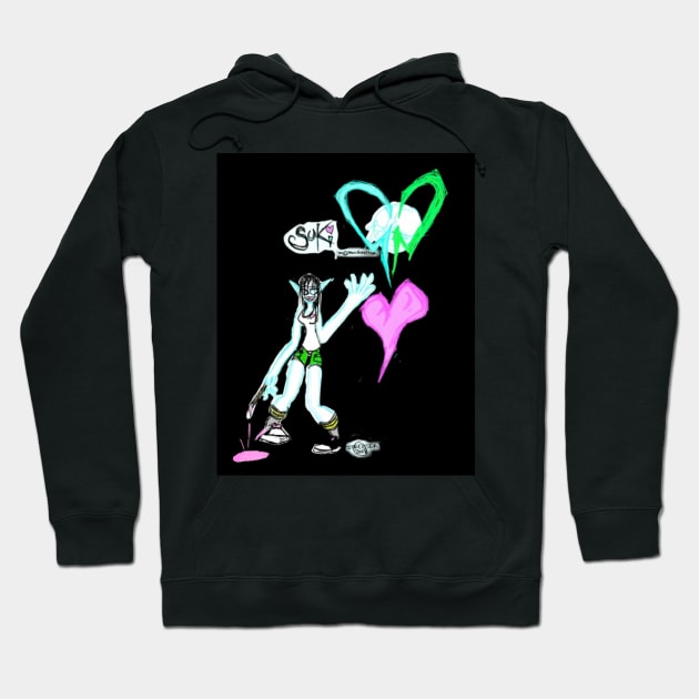 Suki created by Paul Streeter Trademark and Copyright Paul StreeterSuki WLB Hoodie by PauleStreeter